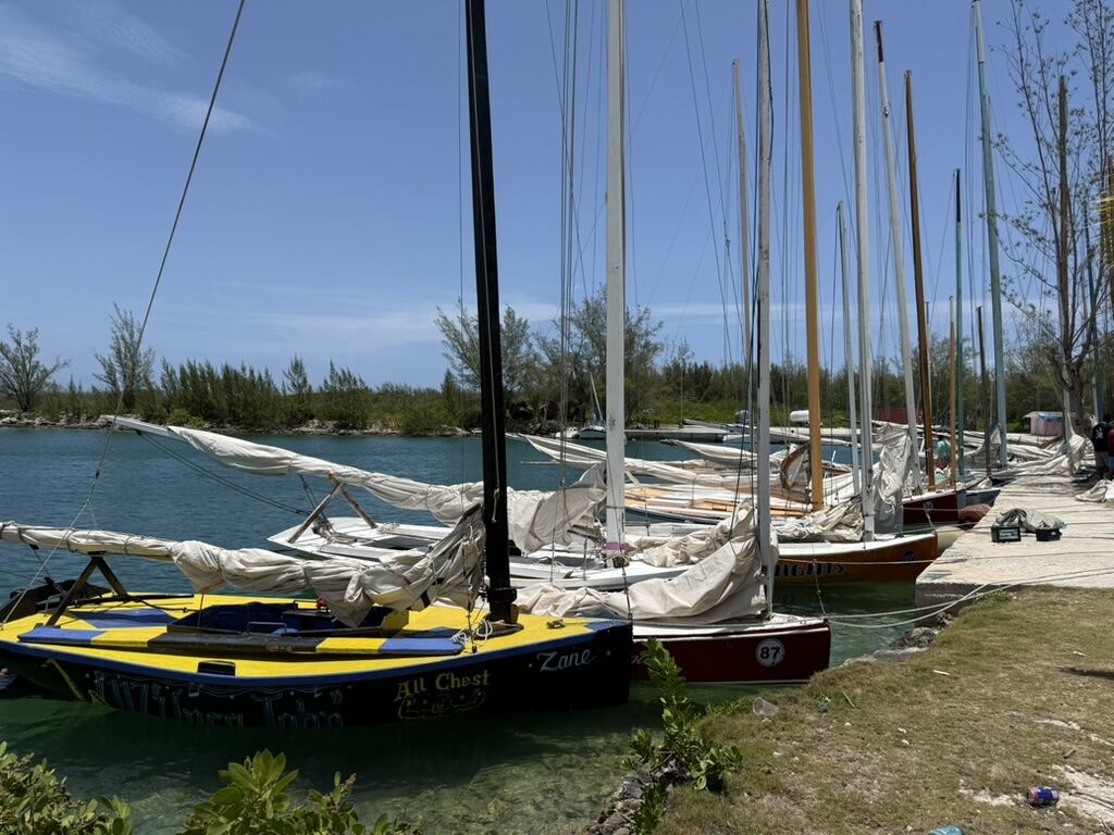 Sailboats at the dock